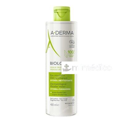 AGUA MICELAR DERMATOLOGICA 400ML. A-DERMA
