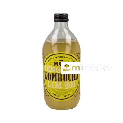 KOMBUCHA  GINGER LEMON 500ML. MUN