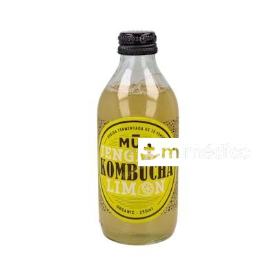 KOMBUCHA GINGER LEMON 250ML. MUN