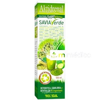 AKTIDRENAL SAVIA VERDE 500ML. LINEABEL TONGIL