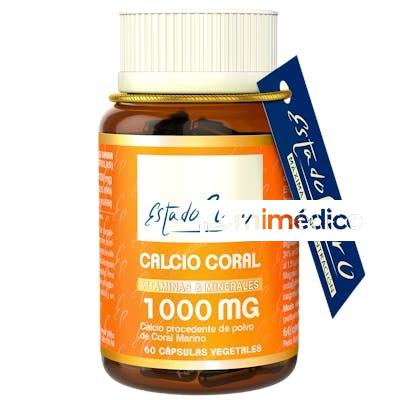 CALCIO CORAL 1000MG. 60CAP. ESTADO PURO TONGIL