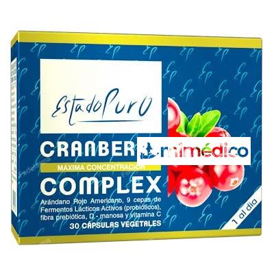 CRANBERRY COMPLEX 30CAP. ESTADO PURO TONGIL