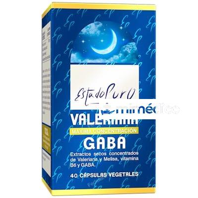VALERIANA CON GABA 40CAP. ESTADO PURO TONGIL