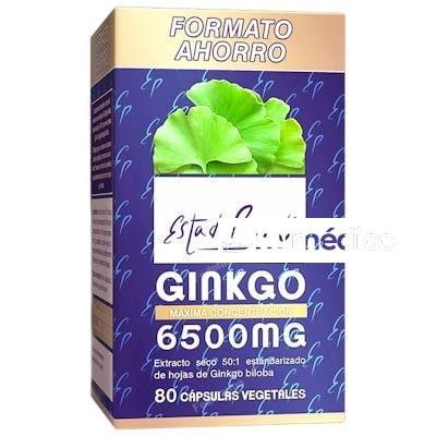 GINKGO 6500MG 80CAP. ESTADO PURO TONGIL