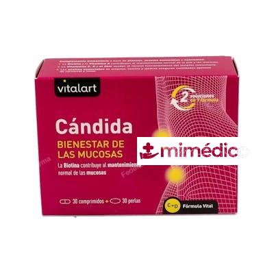 VITALART CANDIDA 30COMP+30PERLAS VITALART