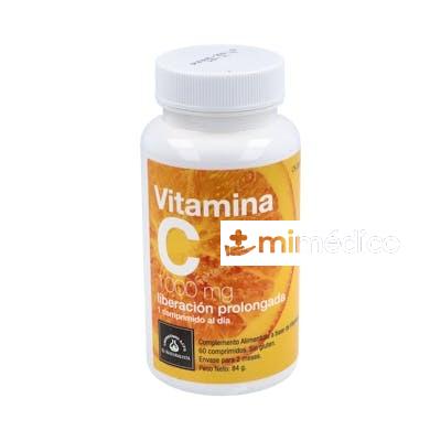 VITAMINA C 1000MG. 60COMP. EL NATURALISTA