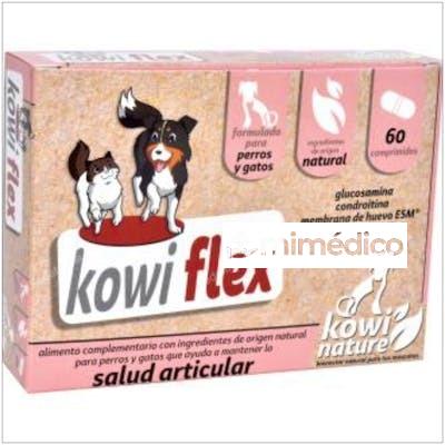 KOWI FLEX PERROS Y GATOS 60COMP. KOWI NATURE veterinaria