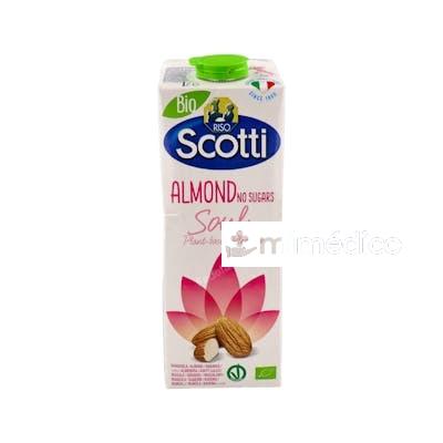 BEBIDA VEGETAL DE ALMENDRAS SIN AZUCAR 1L. BIO SG SCOTTI