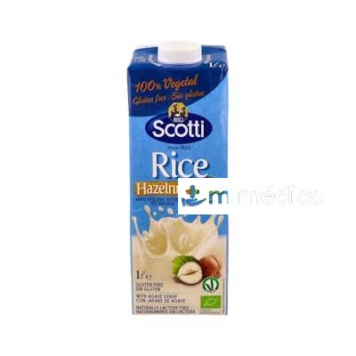BEBIDA VEGETAL DE ARROZ Y AVELLANAS 1L BIO SG VEGA SCOTTI