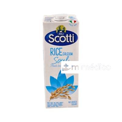 BEBIDA VEGETAL DE ARROZ CON CALCIO 1L BIO SG VEGAN SCOTTI