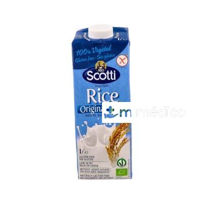 BEBIDA VEGETAL DE ARROZ NATURAL 1L. BIO SG VEGAN SCOTTI