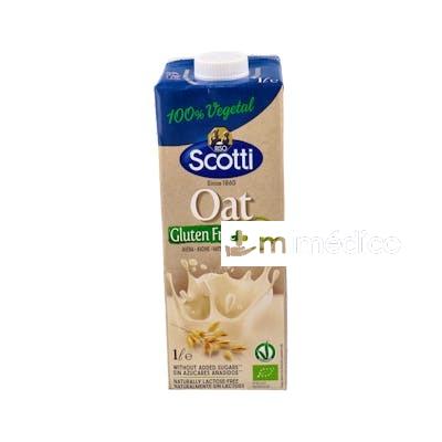 BEBIDA VEGETAL DE AVENA SIN GLUTEN 1L. BIO VEGAN SCOTTI