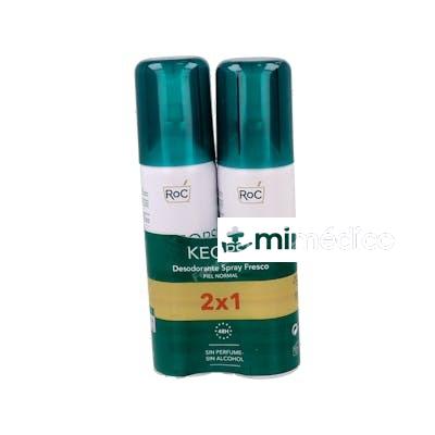 ROC KEOPS DEO SPRAY FRESCO PACK 2X100ML. ROC