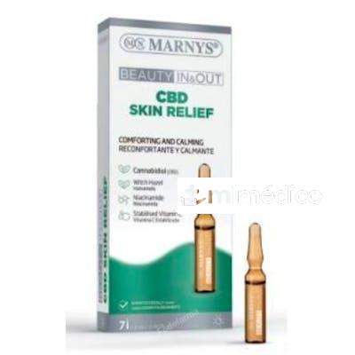 BEAUTY IN & OUT CBD SKIN RELIEF 7AMP. MARNYS