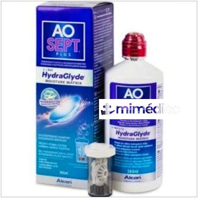 AOSEPT PLUS HYDRA GLYDE 360ML. ALCON HEALTHCARE