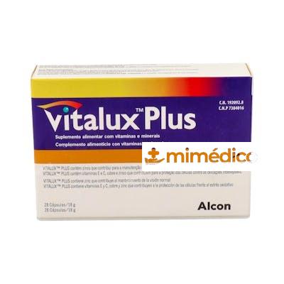 VITALUX PLUS 28CAP. ALCON HEALTHCARE