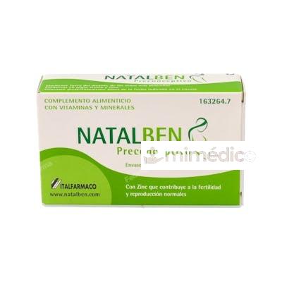 NATALBEN PRECONCEPTIVO 30 CAPSULAS ITALFARMACO