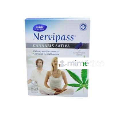 NERVIPASS CANNABIS SATIVA 30COMP. MAYLA