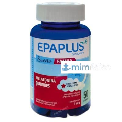 EPAPLUS SLEEPCARE MELATONINA FAMILY 50GUMMIES PEROXIDOS FARMACEUTICOS