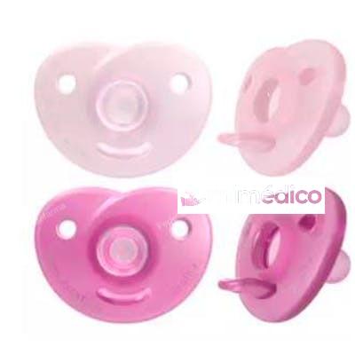 CHUPETE SOOTHIE 0-6MESES NIÑA 2UD SCF099/22 AVENT