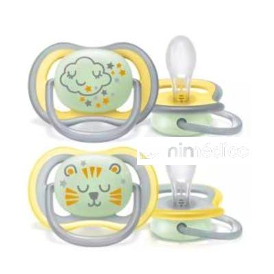 CHUPETE NOCTURNO +18MESES NEUTRO 2UDS. SCF376/01 AVENT