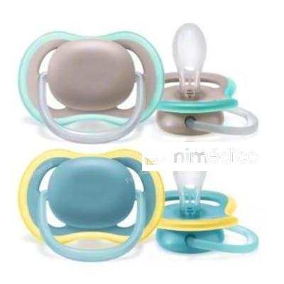 CHUPETE ULTRA AIR +18MESES 2UD SCF349/01 AVENT