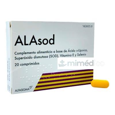 ALASOD 20 COMPRIMIDOS ALFASIGMA