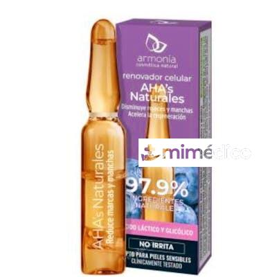 TRATAMIENTO AHA`S NATURALES 1UD 2ML. ARMONIA