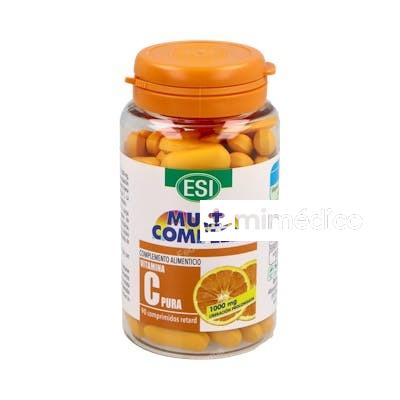VITAMINA C PURA 1000MG. RETARD 90COMP. TREPATDIET-ESI