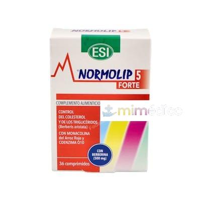 NORMOLIP 5 FORTE 36COMP. TREPATDIET-ESI