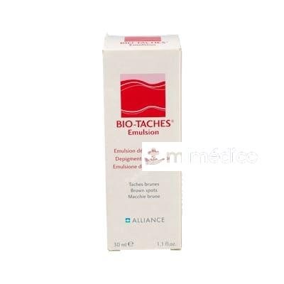 BIO TACHES EMULSION DESPIGMENANTE 30ML. ALLIANCE PHARMACEUTICALS
