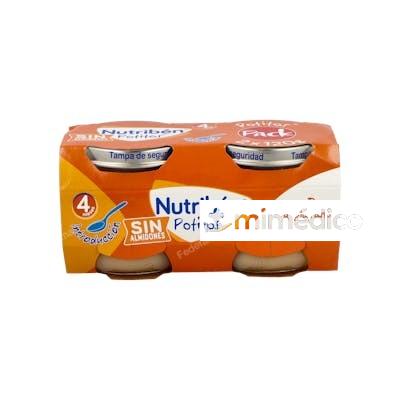 NUTRIBEN POTITO PERA PLATANO 2X120GR.+4M NUTRIBEN