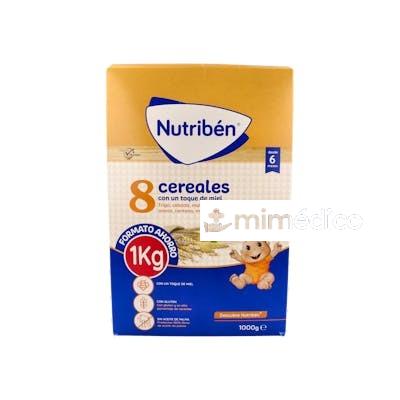 NUTRIBEN 8 CEREALES MIEL 1000GR. NUTRIBEN