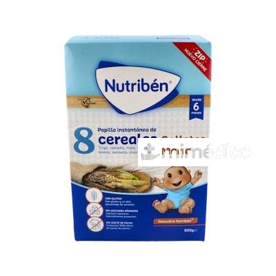 NUTRIBEN 8 CEREALES GALLETAS MARIA 600GR. NUTRIBEN