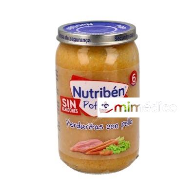 NUTRIBEN POTITO POLLO GUISANTES Y ZANAHORIA 235GR NUTRIBEN