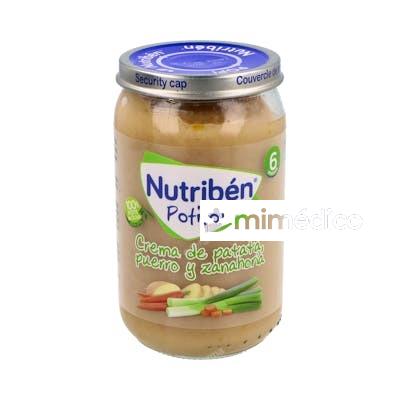 NUTRIBEN POTITO CREMA PATATA-PUERRO-ZANAHORIA 235G NUTRIBEN
