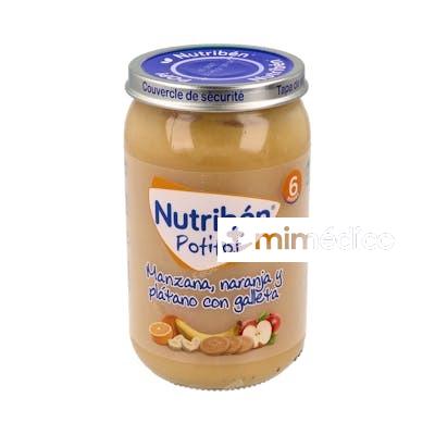 NUTRIBEN POTITO MANZ-NARANJA-PLATANO-GALLETA 235GR NUTRIBEN