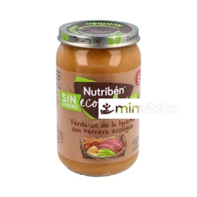 NUTRIBEN ECO POTITO VERDURAS-TERNERA ECO 235GR +6M NUTRIBEN