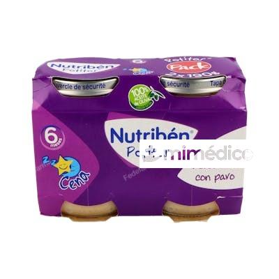 NUTRIBEN PACK POTITO CENA VERDURITAS PAVO 2 X190GR NUTRIBEN