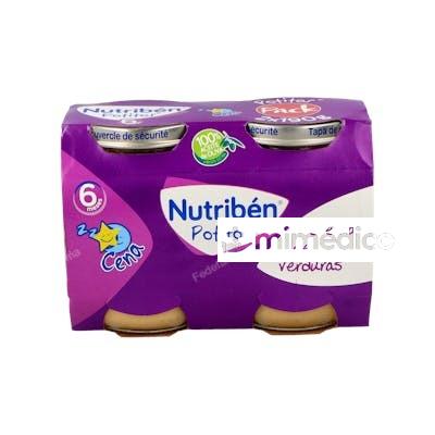 NUTRIBEN POTITO CENA CREMA DE VERDURAS 2X190GR +6M NUTRIBEN