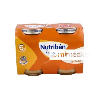 NUTRIBEN POTITO PLATA-MANDA-NARAN-GALLETA 2X190GR NUTRIBEN