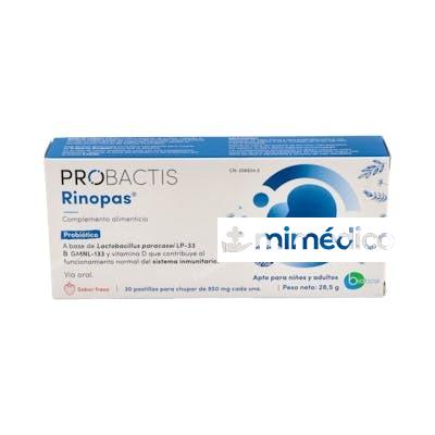 PROBACTIS RINOPAS FRESA 30PASTILLAS PARA  CHUPAR. PROBACTIS