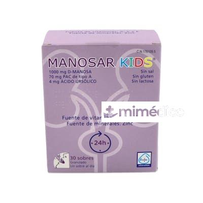 MANOSAR KIDS 30 SOBRES  ARAFARMA
