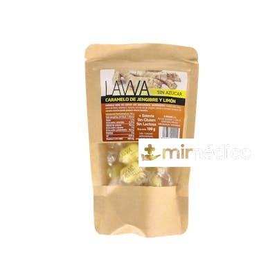 CARAMELO DE JENGIBRE LIMON 100GR. LAVVA