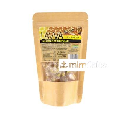 CARAMELO DE PROPOLEO VITAMINA C MENTOL 100GR. LAVVA