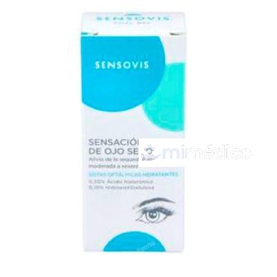 SENSOVIS GOTAS OFTALMICAS HIDRATANTE OJO SECO 10ML SENSOVIS