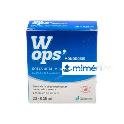 WOPS GOTAS HUMECTANTES 0,3% 20MONODOSIS DEITERS