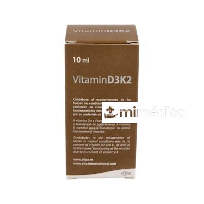 VITAMINA D3K2 10ML. VITAE