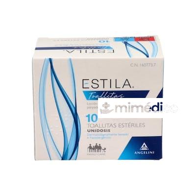 ESTILA HIG PARPADOS/PESTAÑAS/PALPEBRAL 10TOALLITAS ESTILA