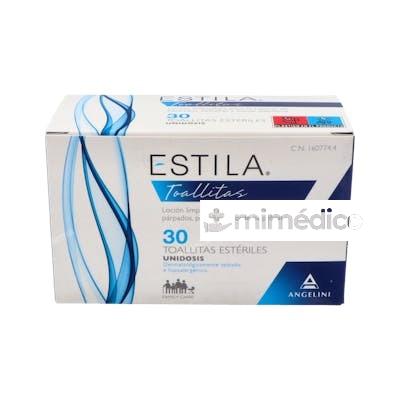 ESTILA HIG PARPADOS/PESTAÑAS/PALPEBRAL 30TOALLITAS ESTILA